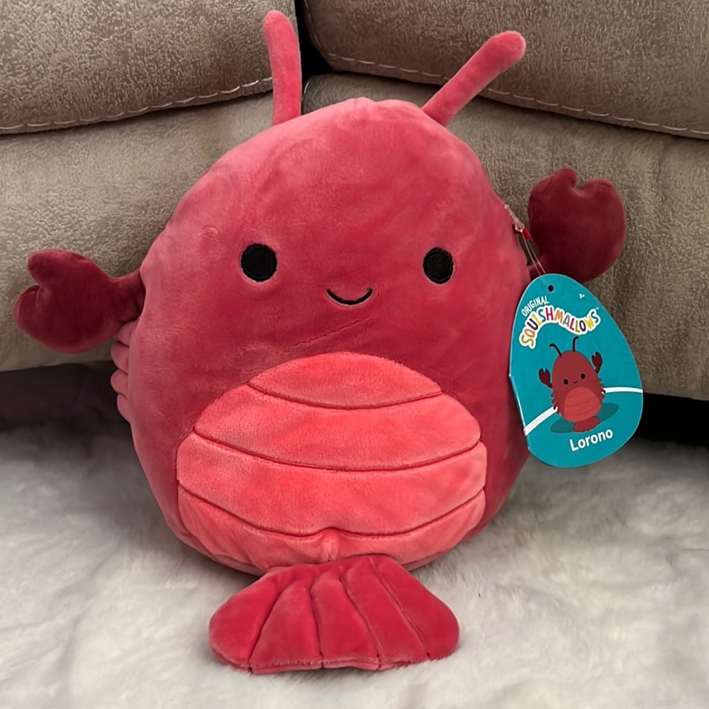 🦞Squishmallows Lorono the Lobster 7.5” NWT